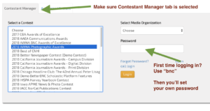 Screen Shot photos entry screen